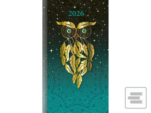 Knižný diár: Kapesní diář 2026 A6 Art Lapač snů