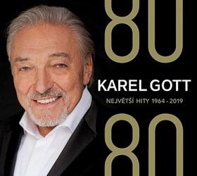 Médium CD: Karel Gott  80/ 80 Největší hity 1964–2019 - 4 CD - Karel Gott