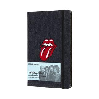 Kniha: Moleskine: Rolling Stones zápisník L Denim/linkovaný - 1. vydanie