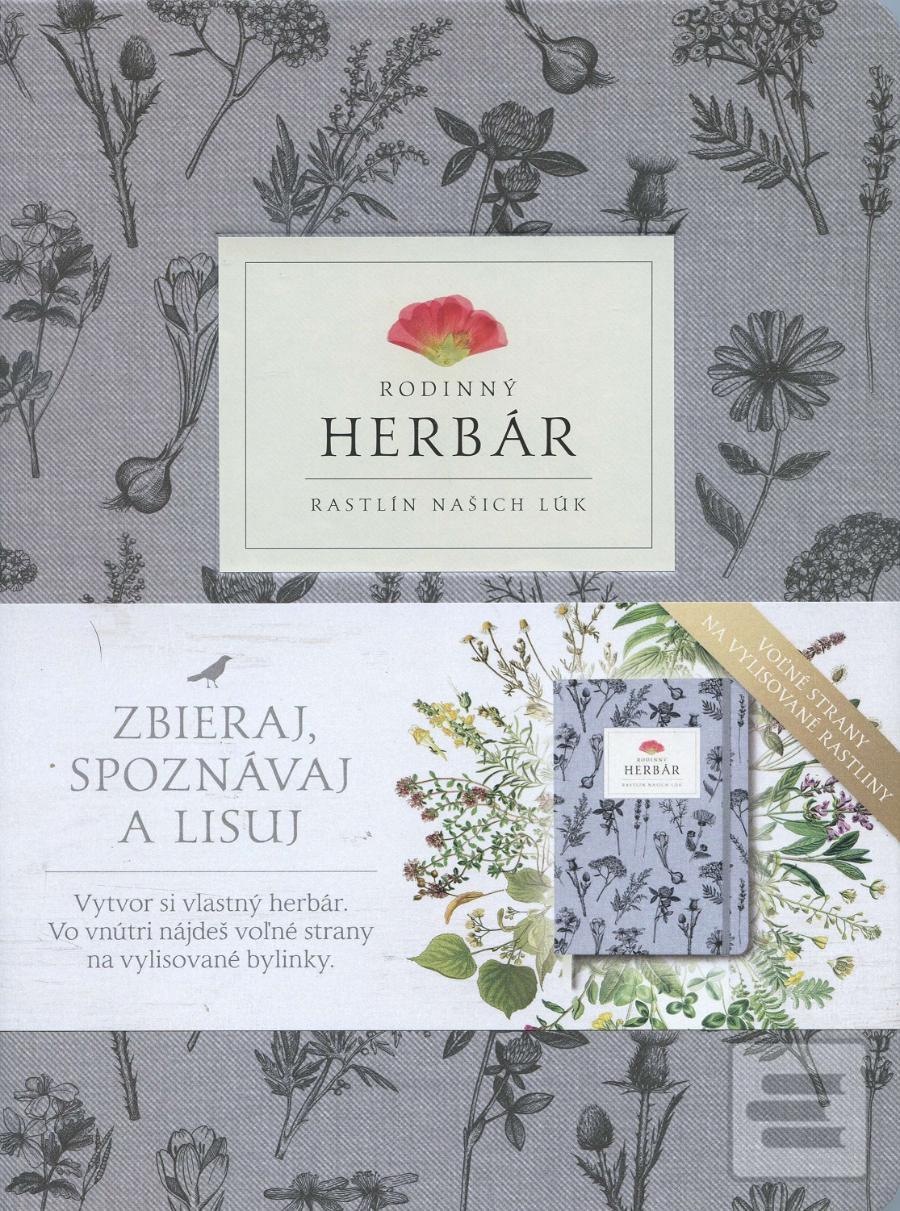 Kniha: Rodinný herbár rastlín našich lúk - so sivou stužkou
