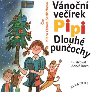 CD audio: Vánoční večírek Pipi Dlouhé punčochy (audiokniha pro děti) - Čte Klára Oltová Sedláčková - 1. vydanie - Astrid Lindgrenová