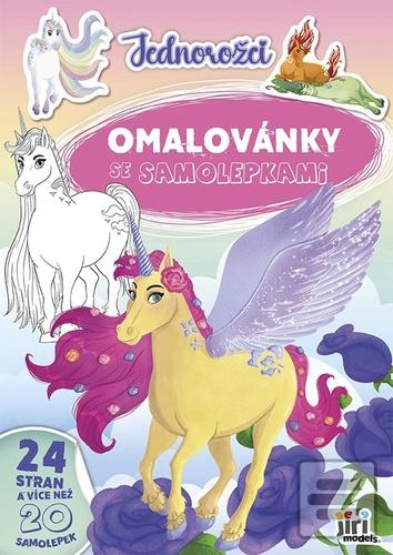 Omalovánky A4 se samolep…