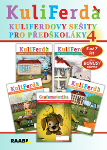 Kniha: KuliFerda (5–7 let) - SADA 5 pracovných sešitů č.4