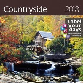 Kalendár nástenný: Countryside - nástěnný kalendář 2018