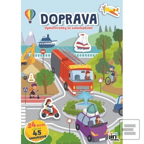 Vymaľovanka A4+/ Doprava