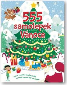 Kniha: 555 samolepek Vánoce - Vytvoř radostné vánoční chvilky s pomocí více než 555 samolepek!