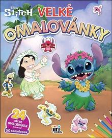 Kniha: Velké omalovánky Lilo & Stitch