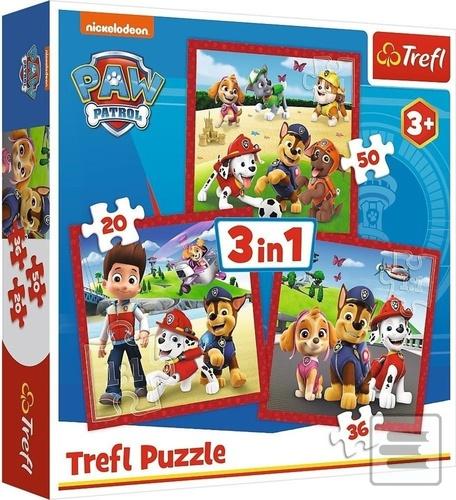 Puzzle Tlapková patrola…