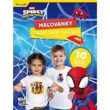 Kniha: Maľovanky s nažehľovacími obrázkami Spidey