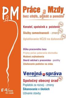 Kniha: Práce a Mzdy, bez chýb, p§ kút a penále 8-9/2025