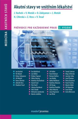 Kniha: Akutní stavy ve vnitřním lékařství - 2. vydanie - Jan Vachek; Vít Motáň; Oskar Zakiyanov