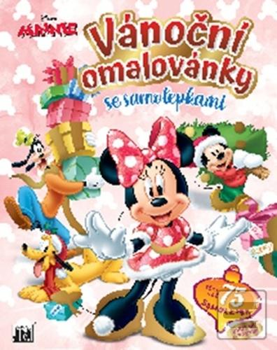Vánoční omalovánky Minni…