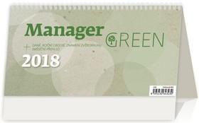 Kalendár stolný: Manager Green - stolní kalendář 2018