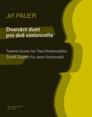 Kniha: Dvanáct duet pro dvě violoncella - Jiří Pauer