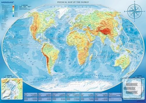 Puzzle Velká mapa světa…