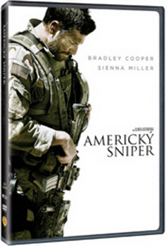 Médium DVD: Americký sniper - Bradley Cooper; Sienna Miller; Jake McDorman