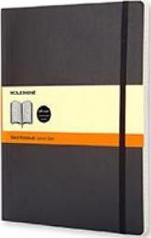 Kniha: Moleskine: Zápisník měkký linkovaný černý XL - 1. vydanie