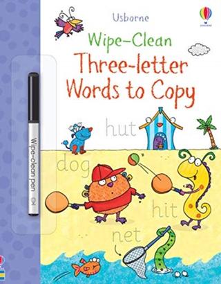 Kniha: Wipe-Clean Three-Letter Words to Copy - Jane Binghamová