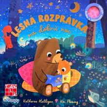 Leporelo: Lesná rozprávka na dobrú noc - 1. vydanie - Katherine Halligan, Kim Fleming