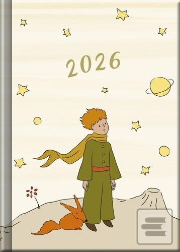 Knižný diár: Praktik denní diář 2026 Malý princ
