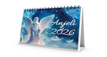 Kalendár stolný: Anjeli 2026