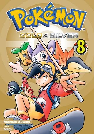 Kniha: Pokémon 8 (Gold a Silver) - 1. vydanie - Hidenori Kusaka