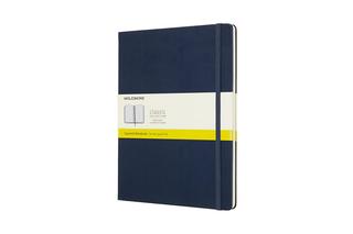 Kniha: Moleskine: Zápisník tvrdý čtverečkovaný modrý XL - 1. vydanie