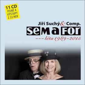 Médium CD: Semafor... léta 1989-2015 - 11 CD, písně a výstupy z 33 her - Jiří Suchý