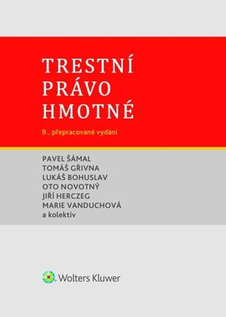 Kniha: Trestní právo hmotné - Pavel Šámal