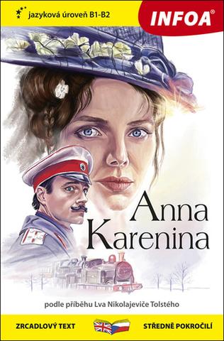 Kniha: Anna Karenina - zrcadlový text mírně pokročilí