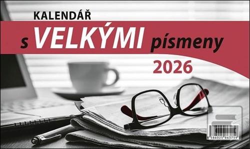 Kalendář s velkými písme…