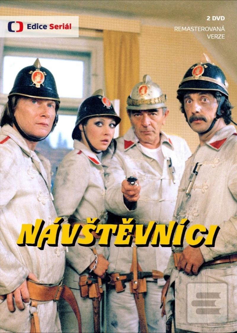 DVD: Návštěvníci (remasterovaná verze) - 2 DVD - 1. vydanie - Ota Hofman, Jindřich Polák