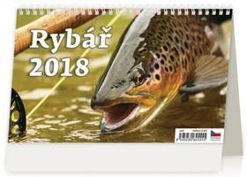 Kalendár stolný: Rybář - stolní kalendář 2018