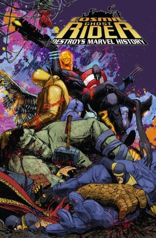 Kniha: Cosmic Ghost Rider Destroys Marvel History