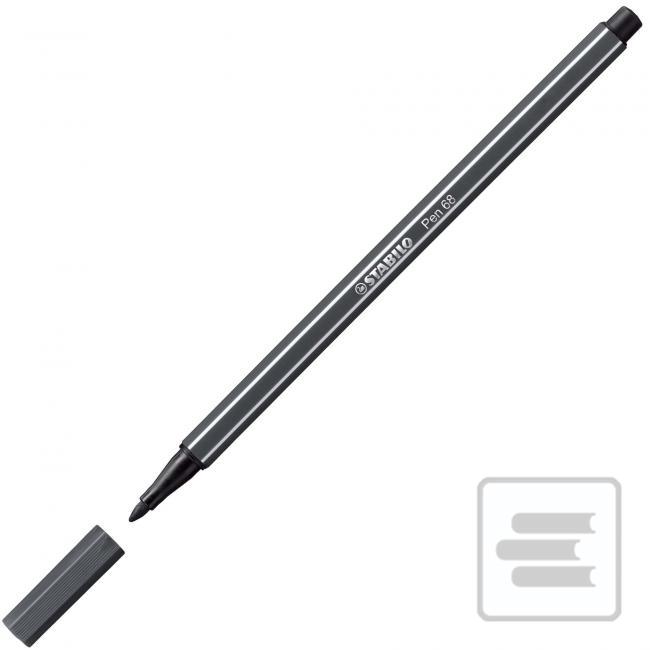 STABILO Pen čiernosivý 6…
