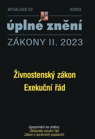 Kniha: Aktualizace II/2 – Živnostenský zákon, Exekuční řád - 1. vydanie - Kolektiv autorů