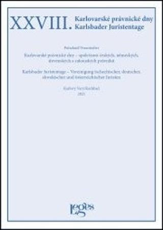 Kniha : XXVIII. Karlovarské právnické dny