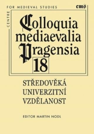 Kniha: Středověká univerzitní vzdělanost - Martin Nodl