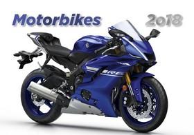 Kalendár nástenný: Motorbikes - nástěnný kalendář 2018