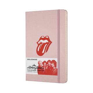 Kniha: Moleskine: Rolling stones zápisník L Pink/linkovaný - 1. vydanie