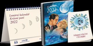 Kalendár stolný: Lunární kalendář Krásné paní 2022 - Žofie Kanyzová