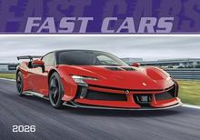 Kalendár nástenný: Fast cars 2026 - nástěnný kalendář