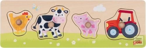 Dřevěná vkládačka Na far…