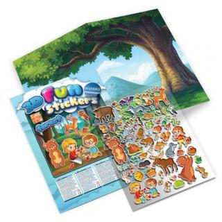 Kniha: Čarovný les s 3D nálepkami - 1. vydanie