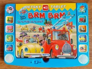 Kniha: Detský tablet – Brm brm - 1. vydanie - Tony Wolf