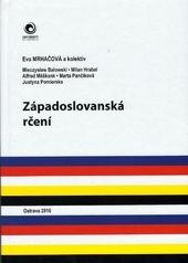 Kniha: Západoslovanská rčení - Eva Mrhačová