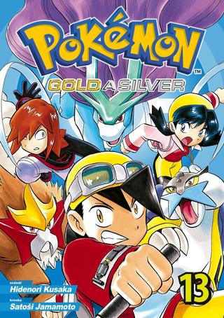 Kniha: Pokémon 13 - Gold a Silver - 1. vydanie - Hidenori Kusaka