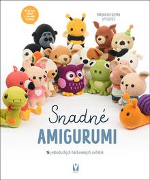 Kniha: Snadné amigurumi - 16 jednoduchých háčkovaných zvířátek - Mariska Vos-Bolman