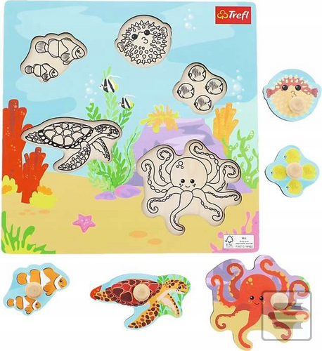 Dřevěná vkládačka Pod vo…