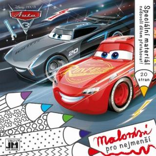 Kniha: Maľovanie pre najmenších/ Cars 2 - Špeciálny materiál nedovolí deťom opustiť obrys! - 1. vydanie - Walt Disney